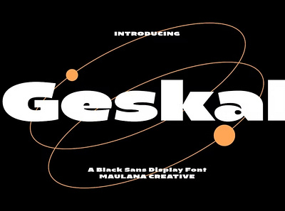 Geskal Black Sans Serif Display Font display font font awesome font family fonts sans serif sans serif font serif font