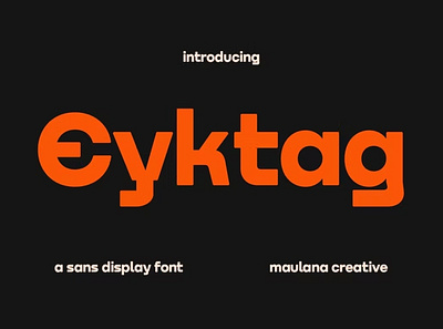 Eyktag Sans Serif Display Font display font font awesome font family fonts sans serif sans serif font serif font