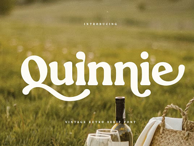 Quinnie - Vintage Retro Serif Font cover cover lettering cover-lettering download font font freebies fonts free free download freebies font freebies fonts freebies-font freelance freelance graphic design graphic design lettering lettering cover type typography