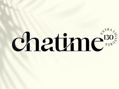 Chatime Font