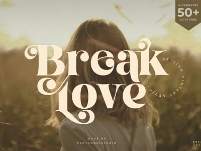 Break Love | Classy Retro Font calligraphy cover cover lettering cover lettering design font font freebies fonts free freebies font freebies font freebies fonts freelance graphic design graphic design lettering lettering cover logo type type design typography