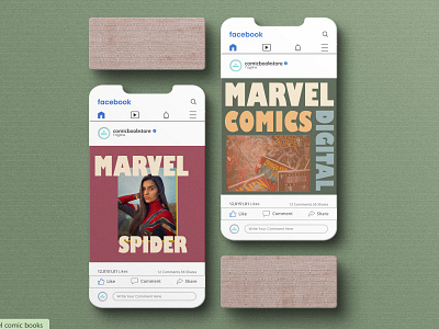 Comic Book Post Design