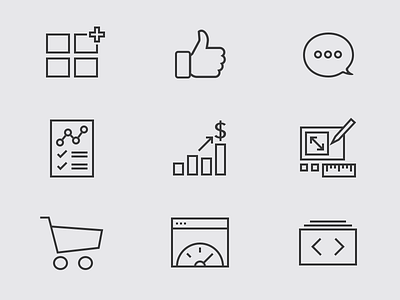 Category Icons designs, themes, templates and downloadable graphic elements  on Dribbble