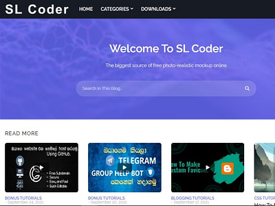SL Coder New Blog blog slcoder