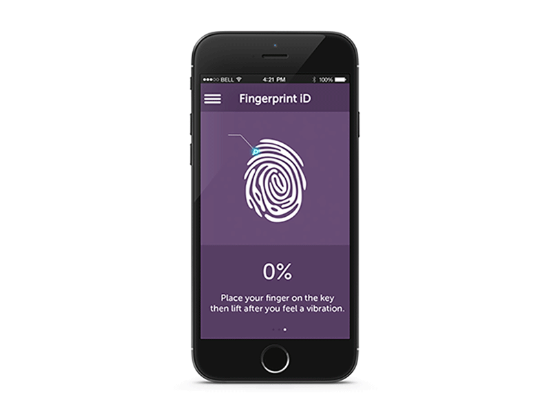 Fingerprint scanning biometrics design fingerprint ios scanning ui ux