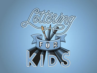 Lettering For Kids design illustration lettering typography vector