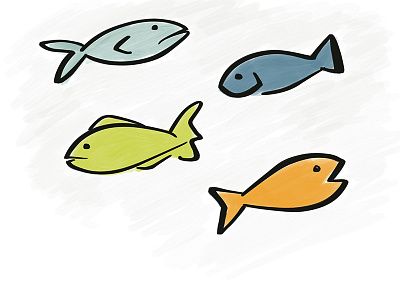 go fish beach drawing fish fish graphic fish species go fish goldfish icon illustration ocean procreate