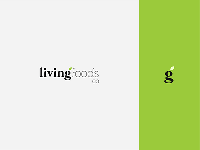 Living Foods Co brand identity branding farms identity illustration leaflet logo market typography