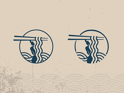 Logo Ideas for Noodle Truck branding illustration logo