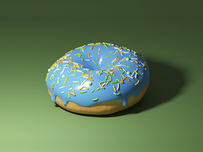 3D Donut Model