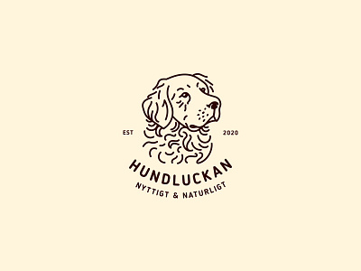 retriever brand branding cute design dog illustration logo pet retriever vector