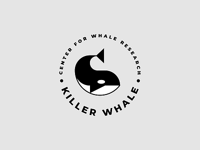 killer whale black white brand eco geometic killer whale logo ocean sea simple whale