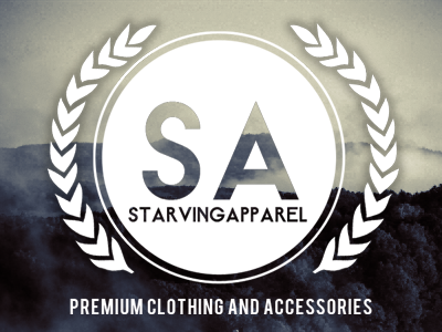Starving Apparel Logo Revision andriy noble corey russell starving apparel
