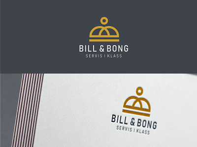 Logo for Bill&Bong b logo brand branding concept design graphic design icon identity logo restaurant typography visual design
