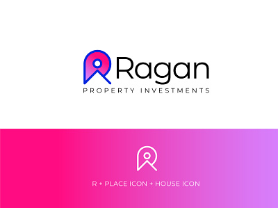 Logo for property investments business brand house logo icon identity investment logo logo design logoicon place property r logo real estate vibrant colors