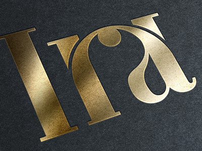 Ira - Real estate brand bodoni font brand corporate identity ira logo real estate typography