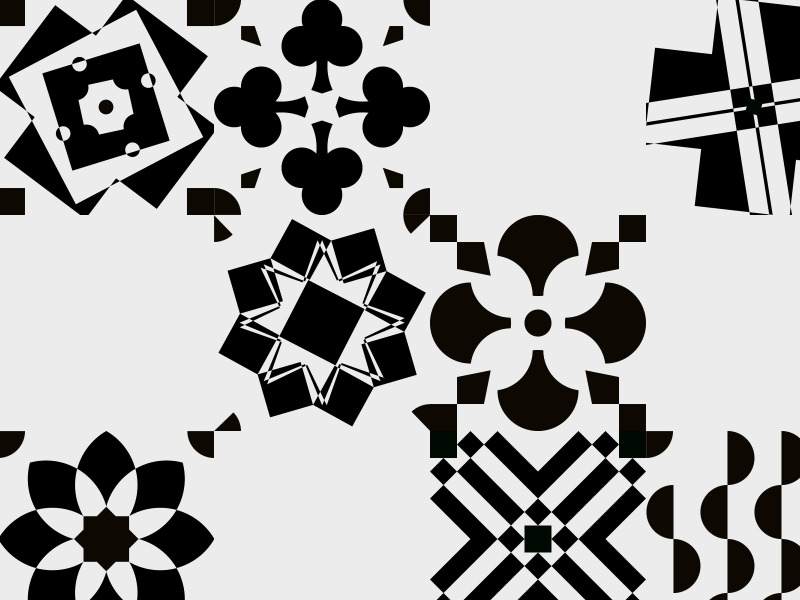 Cuban pattern / UN1CO after effects animation cuba cuban tiles motion motion design optical retail