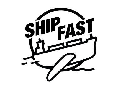 Ship Fast t-shirt art