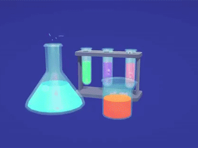 Lab Stuff 3d beaker maya test tube unity