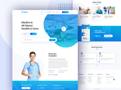 Medim - Medical and Health Website