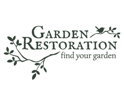 Garden Restoration company landscaping logo