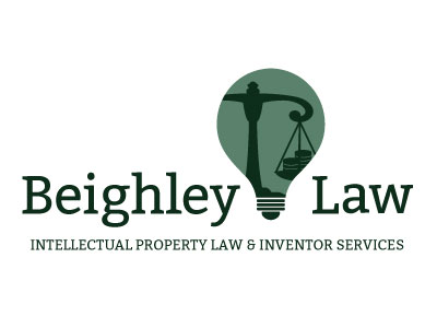 Logo for Beighley Law attorney intellectual logo property