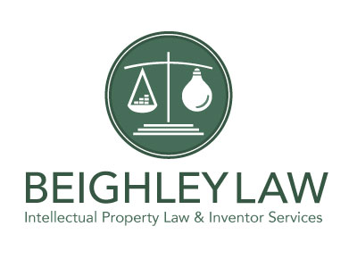 Logo for Beighley Law (concept 2) attorney intellectual logo property