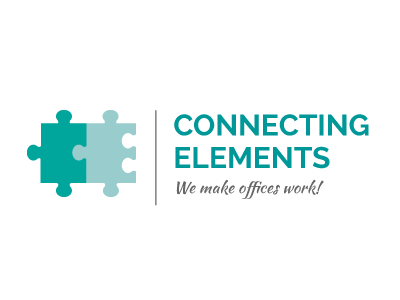 Logo for Connecting Elements - Option 1 pieces puzzle