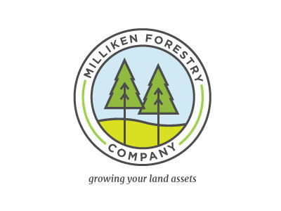 Logo Option for Milliken Forestry Company company forestry logo