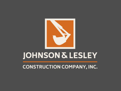 Logo for Johnson and Lesley Construction Company company construction logo