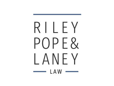 Riley Pope & Laney Law Logo firm law logo