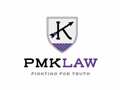 PMK Law Logo - Personal Injury and Criminal Defense criminal defense logo laywer logo personal injury logo