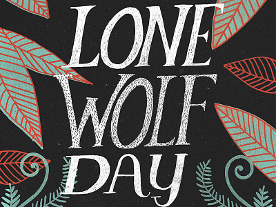 Lone Wolf Day holiday card lone wolf day owen jones