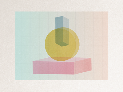 Shapes pt. 2 gradients grid nude primary colors shapes texture