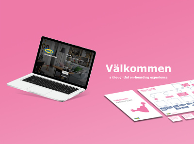 Välkommen | A thoughtful onboarding experience branding design learning design onboarding ux