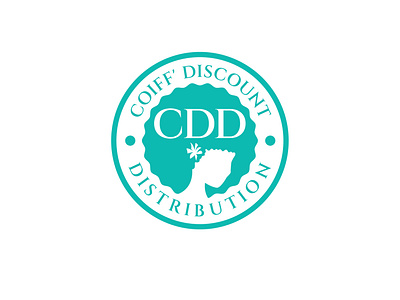 Design Logo Concept Coiff' Discount Distribution