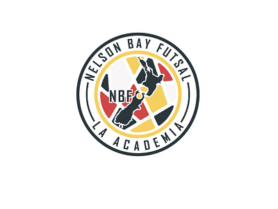 "La Academia", Nelson Bay Futsal Logo Design.