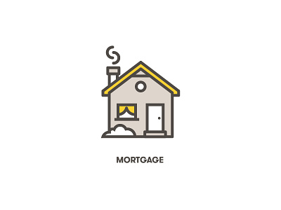 TaxChat Icon — Mortgage iconography illustration