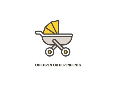 TaxChat Icon — Children or Dependents iconography illustration