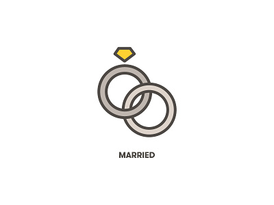 TaxChat Icon — Married iconography illustration