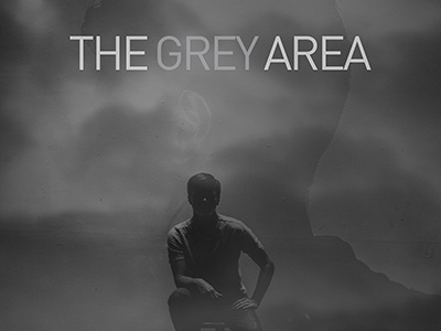 The Grey Area advert documentary film noir poster