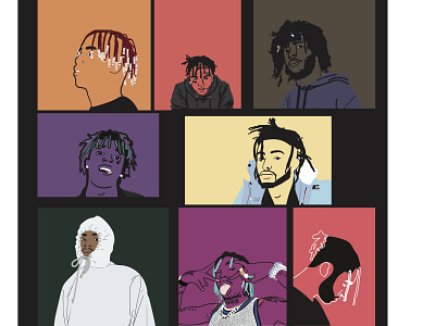 Rapper Collage