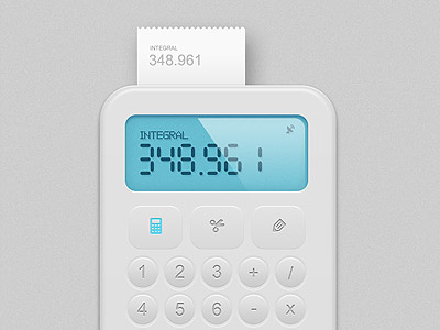 Calculator Ui calculator freebie ui