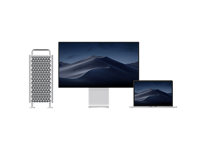 Apple XDR Pro Display Mockup