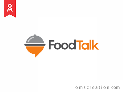 Food Talk cloche creative food speech bubble talk