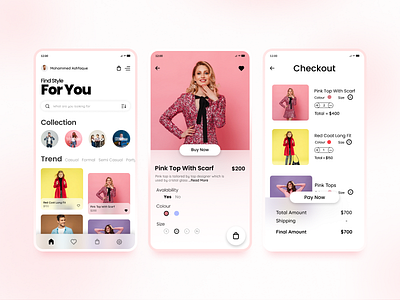 Fashion Ecommerce App