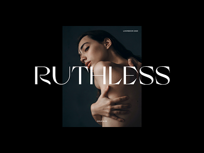 Ruthless Magazine | Daily exploration #1 cover cover design fashion issue magazine magazine cover minimal photography typography
