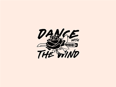 Dance With The Wind branding design graphic design illustration logo vector