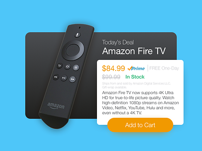 Special Offer 036 amazon dailyui design fire tv interface special offer ui