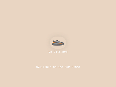 Ye Stickers for iMessage app store apple imessage iphone stickers yeezy